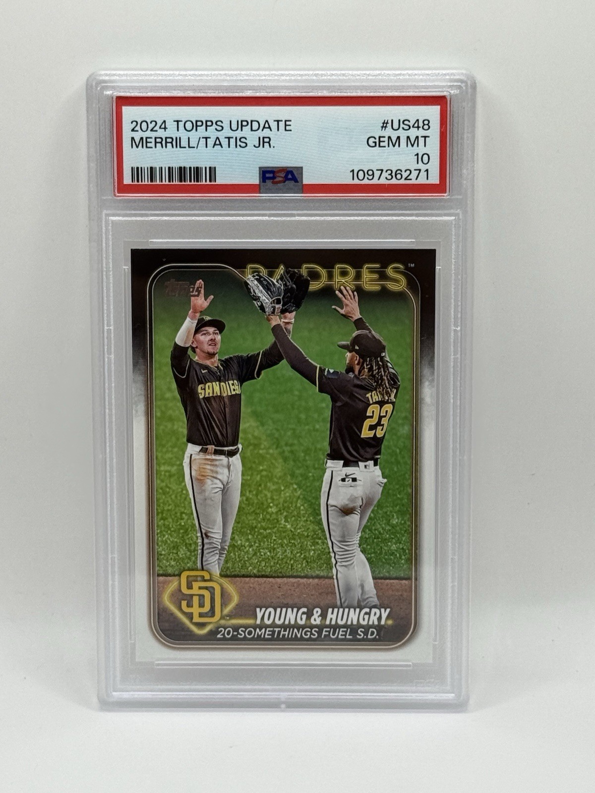 2024 Topps Update Series Veteran Combos Tatis Jr & Merrill RC #US48