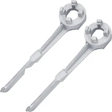 Mellbree 2-Pack Bung Opener, Aluminum Gallon Drum Wrench Barrel Drum... 