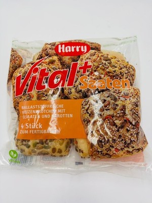 10x Harry Vital + Saaten Brötchen  je 4 Stück / Packung je 360g