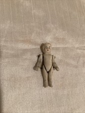 Antique Miniature Bisque Doll Jointed 2 1/4