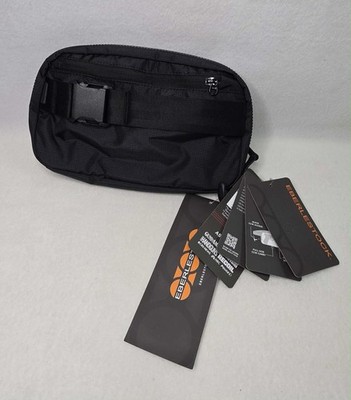 New With Tags EBERLESTOCK Fade Flex Black Concealed Carry Waist Pack