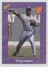 1991 Classic Greg Vaughn #46 5wg