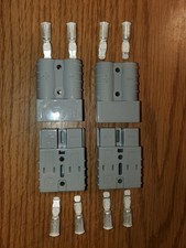 50 Amp Battery Quick Connect/Disconnect Connector, 6-8 Gauge ,12-24 Volt