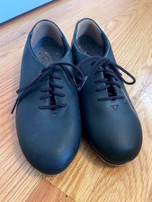 Capezio Non-Leather Tap Shoes Mint Condition, Black Size 7.5W Women, 5.5W Men