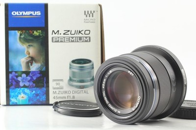 Top MINT IN BOX] Olympus M.Zuiko Digital 45mm f/1.8 Portrait Lens