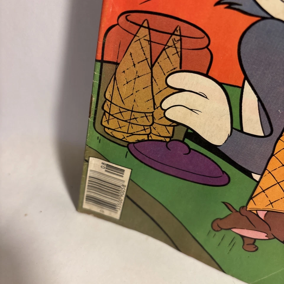 Cómic de Tom y Jerry 1977 n.º de agosto 297 cómics de Whitman muy finos originales Foto 4 de 4