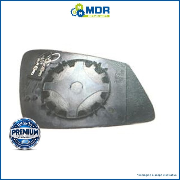 W-Parts Thermischer Spiegelglas Rechts Vorne 4-PIN FüR BMW Serie 3 F30-F31-image