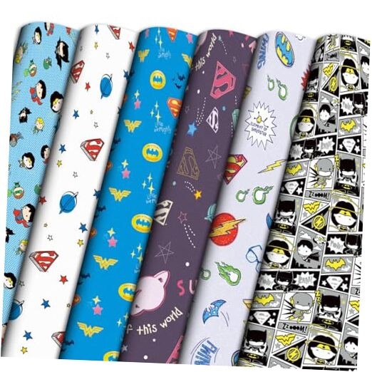Sheets &ndash; Colorful Gift Wrap For Boys Blue-white