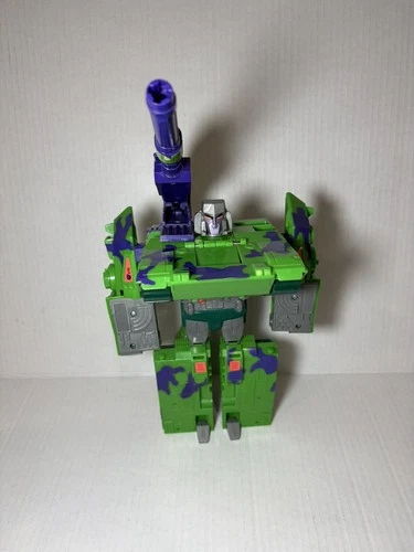 Vintage 1992 Transformers Megatron G2 Decepticon Green Tank Takara Hasbro
