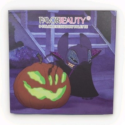 Halloween Favor Beauty 9 Color Eyeshadow Palette Stitch 