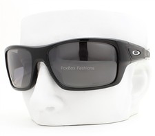 Oakley Turbine Sunglasses OO9263 Polished Black Prizm Polarized with Pouch