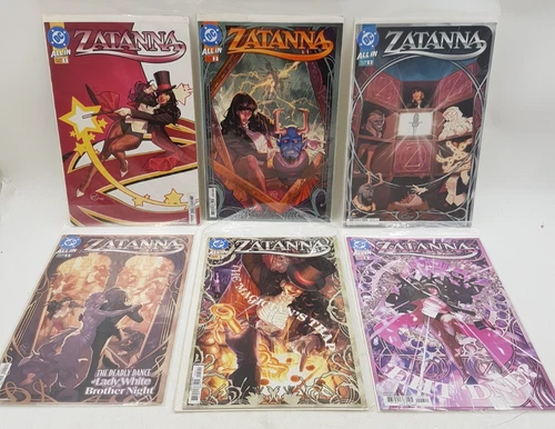 Zatanna Comic Books Issues 1-6 Full Set 2025 DC Comics Magic Superhero