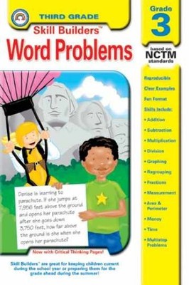 Word Problems, Grade 3 (Skill Builders ) - Paperback - Very Good