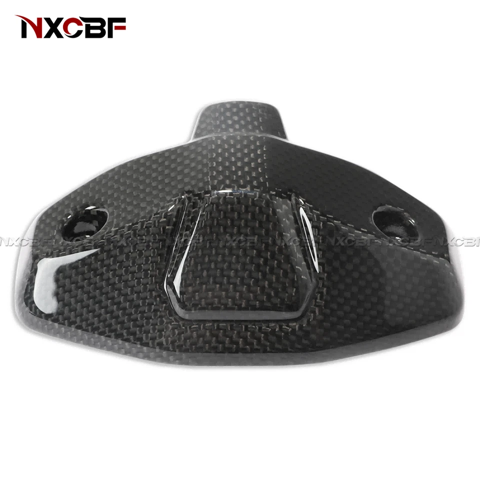 Carenado de cubierta de medidor de instrumento delantero de fibra de carbono Ducati Monster 797 2017-2020 Foto 3 de 4