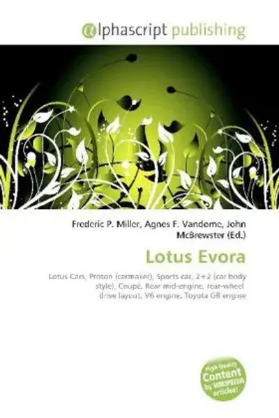 Frederic P. Miller (U. A.) | Lotus Evora | Taschenbuch | Englisch (2026)-image