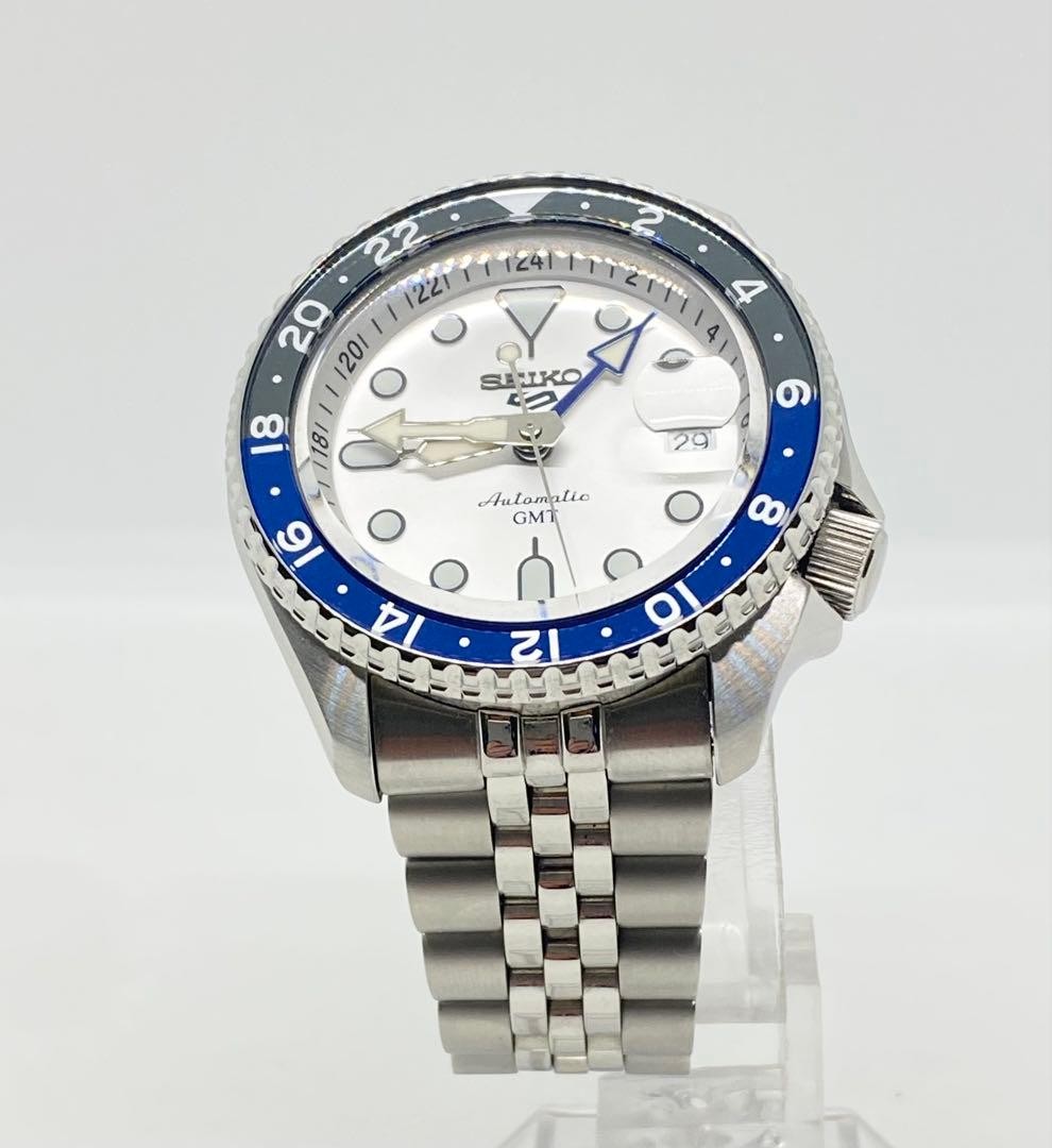 Seiko 5 Sports SKX Series GMT Automatic Watch SBSC017 Batman Color