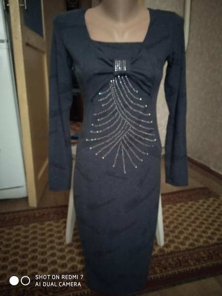 Women Blumarine Dress Grey 36 / S / 44
