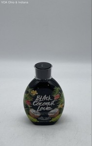 Tanning Paradise Black Coconut Love Bronzer-Free Dark Tanning Lotion 13.5 oz