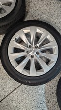 Tesla Model X 20 Inch Oem Wheels Tires. Full Set Ready To Go