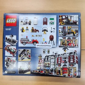 Lego 10197 Fire Brigade 2231pcs Expedited Shipping Factory-Sealed