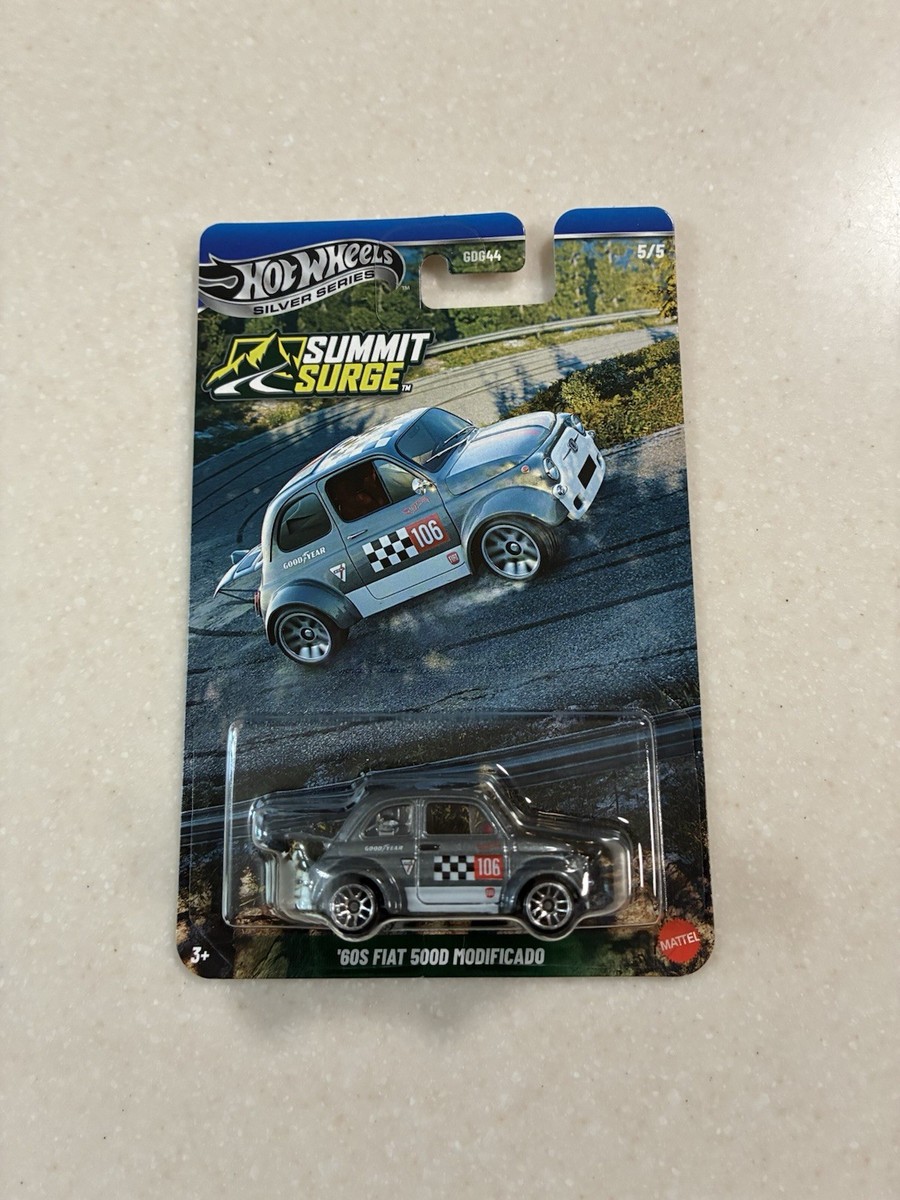 2026 Hot Wheels Silver Series Summit Surge '60S FIAT 500D