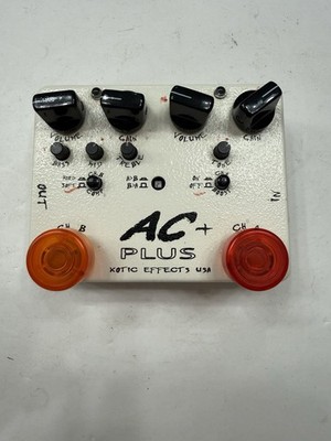 Xotic Effects AC + Plus Booster Overdrive Clean Boost Guitar Effect Pedal *READ*