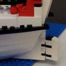 LEGO Armada Flagship 6280 Bow Hull Stern (240 Pieces Total) (1996) Legos VTG 