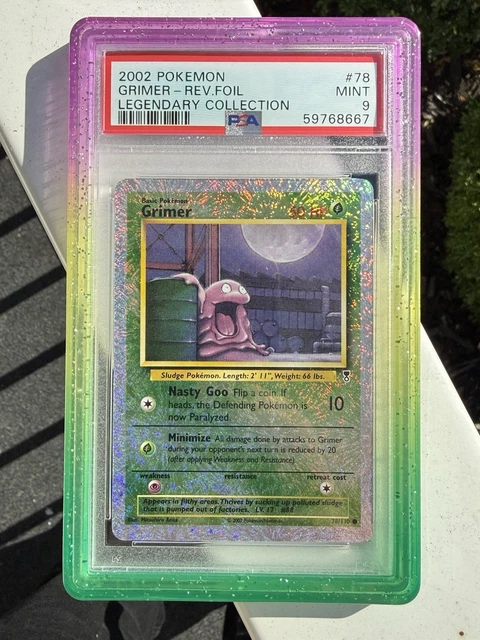 POKEMON GRIMER-REV.FOIL 2002 LEGENDARY COLLECTION #78 PSA 9 POP 179