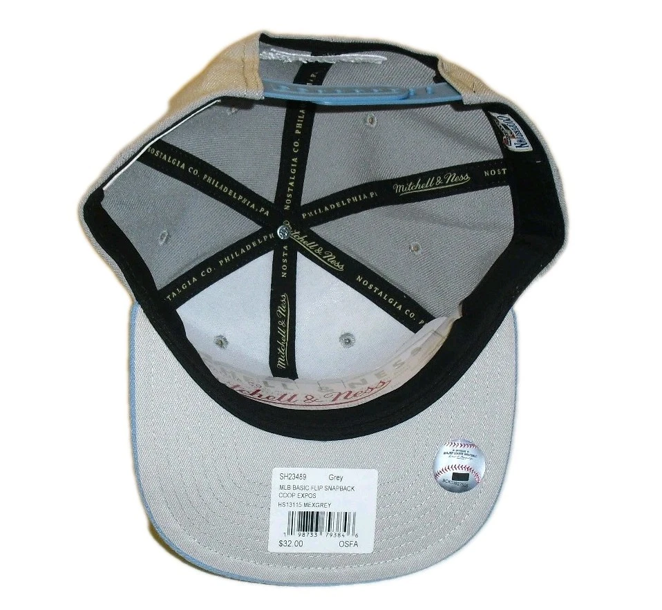 Montreal Expos Mens Mitchell & Ness Snapback hat cap New Mlb - Image 2 of 3