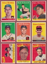 1958 Topps Baseball (441-495) * You Pick * Conditions Listed