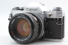 tested  MINT  Canon AE-1 SLR 35mm Film Camera NEW NFD 50mm F/1.4 From Japan
