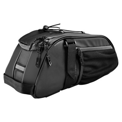Bike Bag 6L Fahrrad Hecktasche wasserdicht PU-Coating Reflektor elastischer Gurt