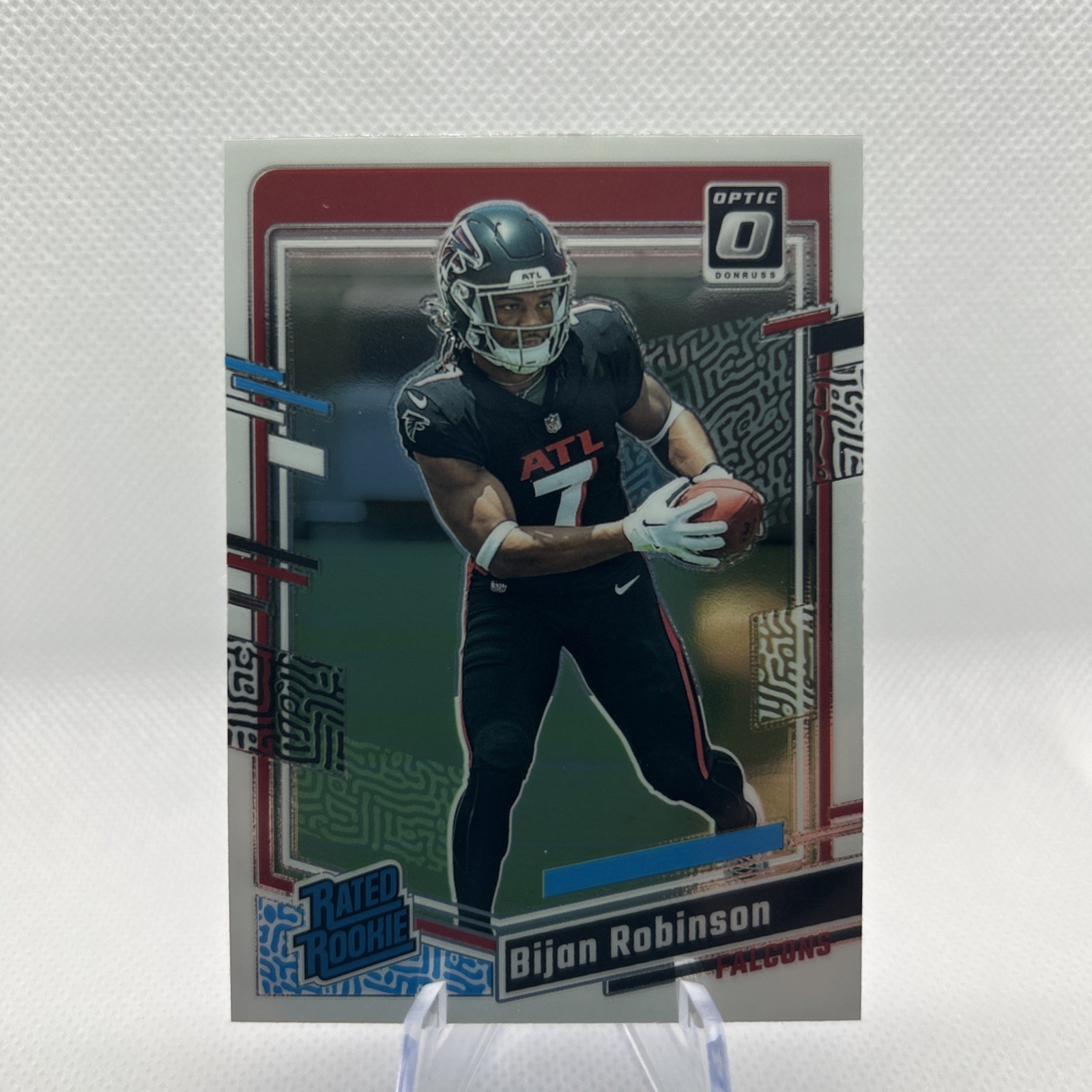 2023 Panini Donruss Optic - Rated Rookie Bijan Robinson #206 (RC)