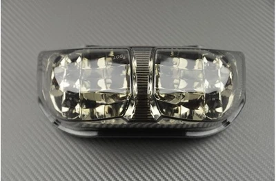 Feu Stop LED Fumé Noir avec Clignotants Pour YAMAHA FZ1 N FZ-1N FZ-1 2006-15 - Photo 1/3