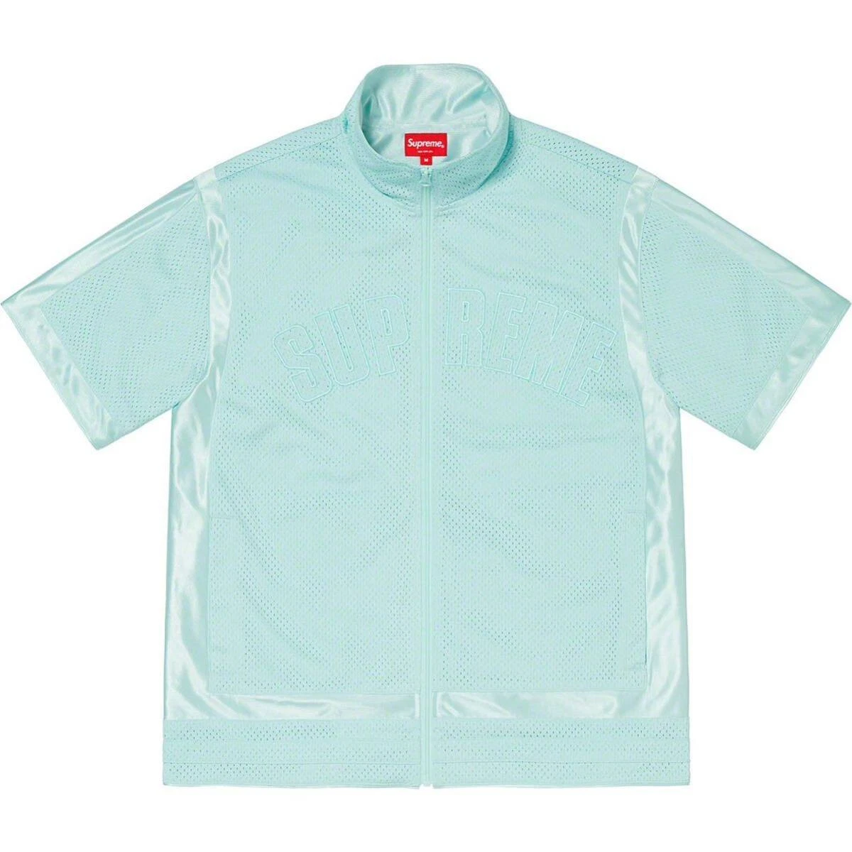 CHEMISE HAUT ÉCHAUFFEMENT MAILLE SUPRÊME compatible beauté échauffement zip chemise courte