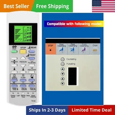 Replacement Remote Control for TOTO Washlet Toilets and Bidets THU663 S300 (with