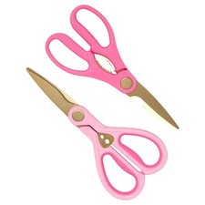 All Purpose Kitchen Shears, Premium Stainless Steel Blades with Ergonomic Sof...