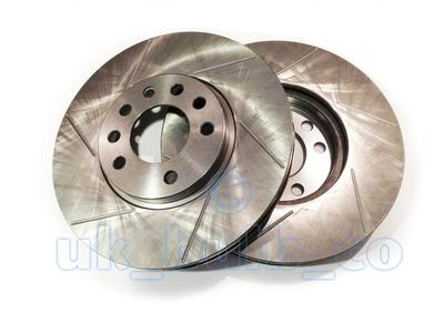 GROOVED Performance REAR Brake Discs BMW 3 Series Convertible E30 318 i 1990-93