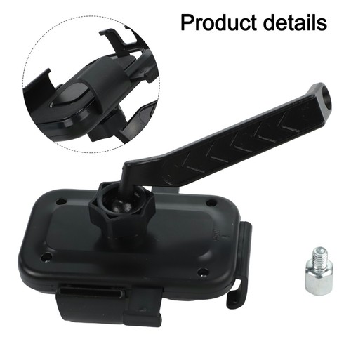 Mobile Phone Holder for Motorcycles Rearview Mirror with Shock Protection - Afbeelding 16 van 25