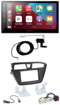 Pioneer USB Bluetooth DAB MP3 2DIN Autoradio für Hyundai i20 (2014-2020)