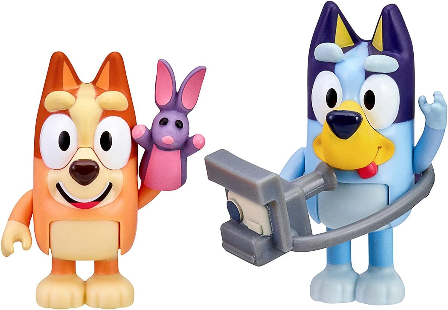 Bluey and Friends confezione 2 personaggi: Bluey e Bingo Photo Fun , Giochi Prez