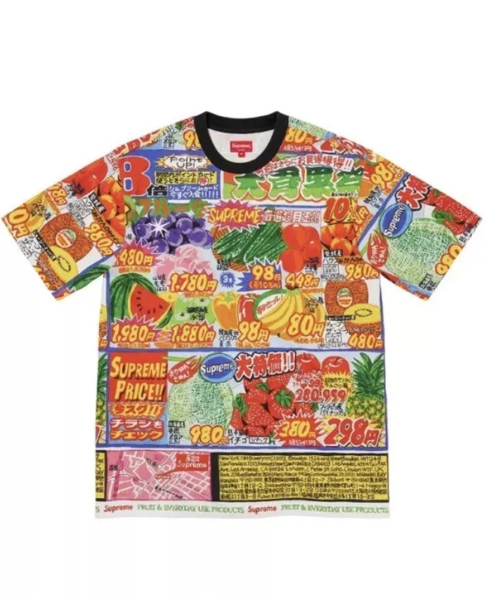 Supreme Special Offer S/S haut taille Med multicolore SS22 Supreme New York New DS