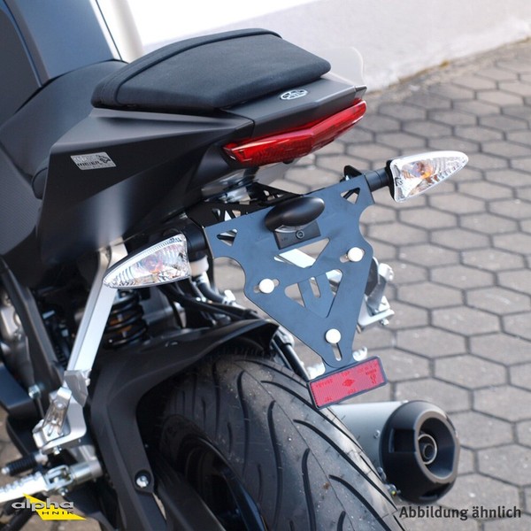 Alpha Technik Kennzeichenhalter Yamaha MT125, RE29 FüR MT125 RE29 EURO4-image