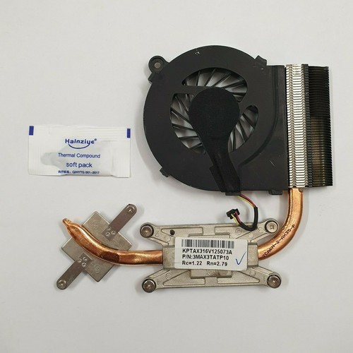 HP Compaq Presario CQ56 Kühler Lüfter Wärmeleitpaste Fan Cooler Heatsink