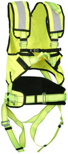 High Vis Multi Purpose Adjustable Height Safety Fall Arrest Protection Harness
