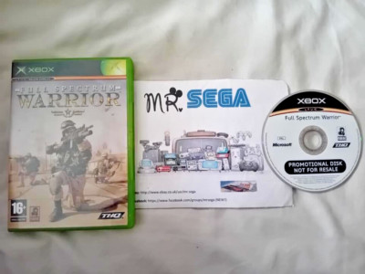 FULL SPECTRUM WARRIOR für XBOX / WERBEEXEMPLAR / SEHR SELTEN & SCHWER ZU FINDEN