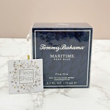 Tommy Bahama Maritime Deep Blue Eau de Cologne 2.5 oz /75ml - SEALED Authentic