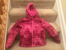 Girls So Brand Size 10/12 Hot Pink Reversible Puffer Jacket