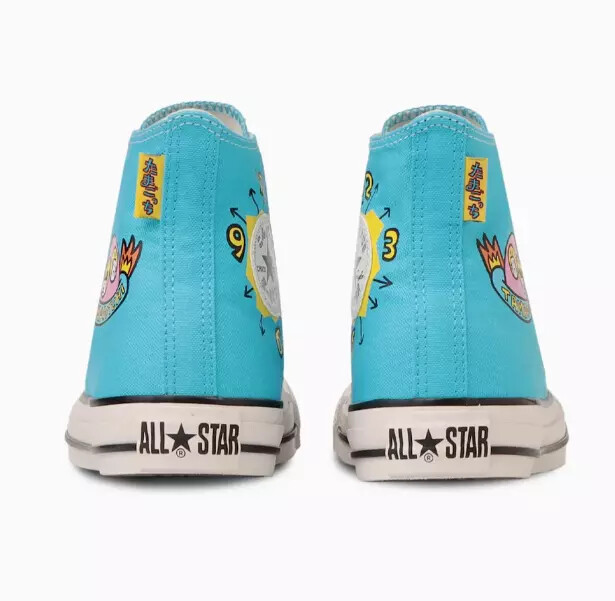 国内配送 CONVERSE ALL STAR TAMAGOTCHI HI BLUE Converse ALL STAR TAMAGOTCHI HI Sneakers Blue / White Made