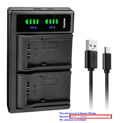 Kastar Battery LTD2 USB Charger for Hitachi DZ-BP08 HITACHI DZ-MV270 DZ-MV270E